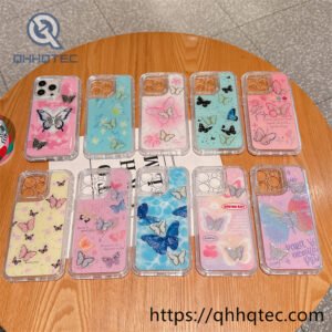 colorful butterflies 3 in 1 phone case