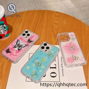 colorful butterflies 3 in 1 phone case