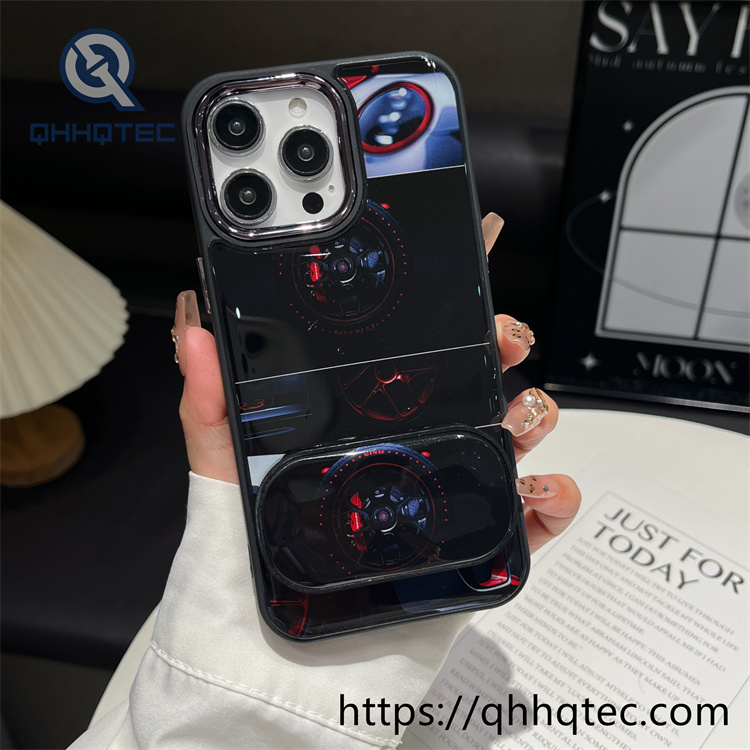 acrylic transparent phone case with rotating bracket (复制)