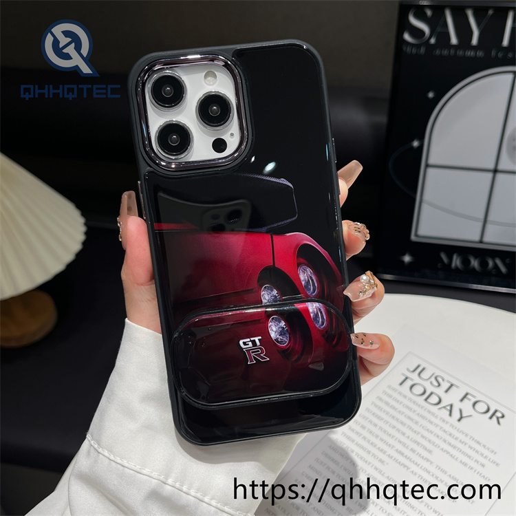 acrylic transparent phone case with rotating bracket (复制)