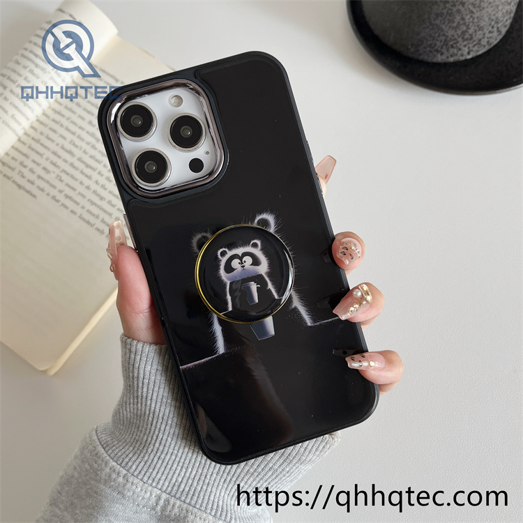 colorful paintings dripping case with bracket