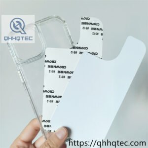 3 in 1 sublimation printing transparent case