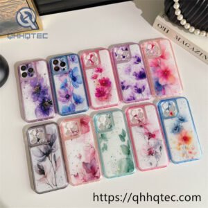 3 in 1 elegant style flowers 360 protect case