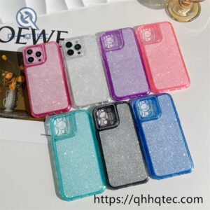 shiny full glitter 3 in 1 case diamond camera