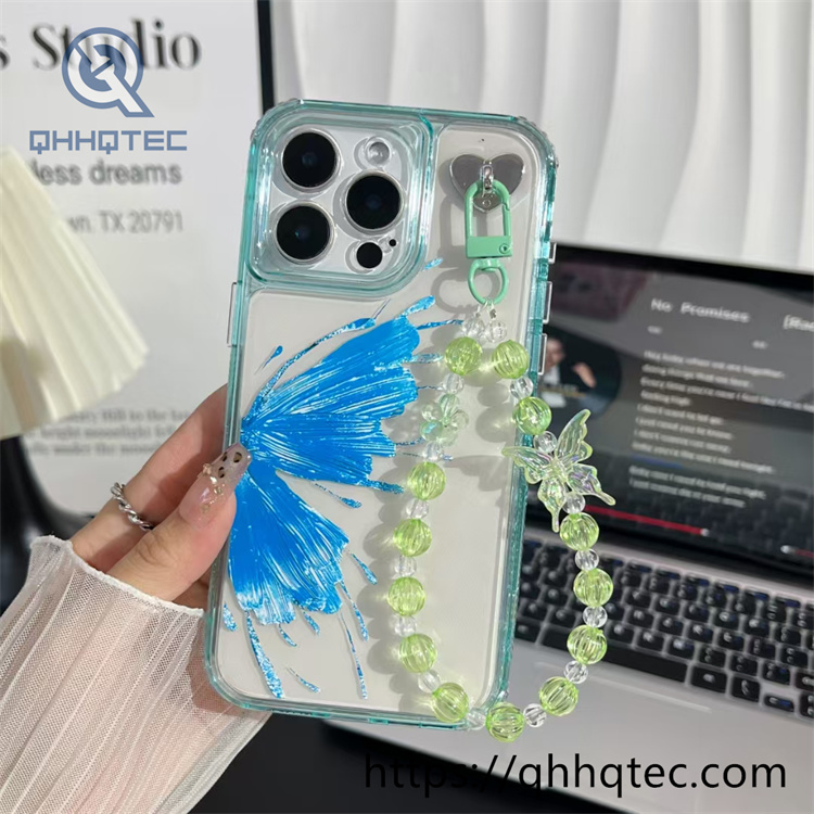 colorful starry sky butterfly 3 in 1 360 protect case (复制)