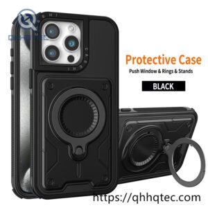 anti skid and waterproof large bracket magnetic mobile phone case