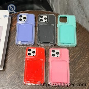 women makeup mirror shiny pop case