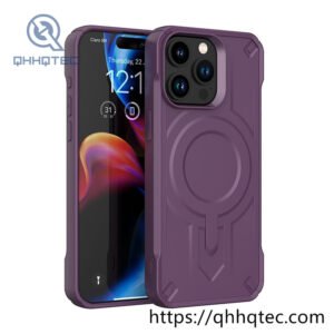 new design trendy color magnetic mobile phone case