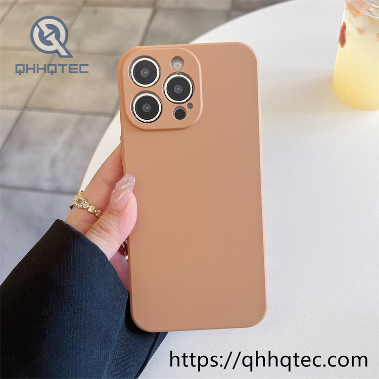 2.0tpu imitation original solid color mobile phone case