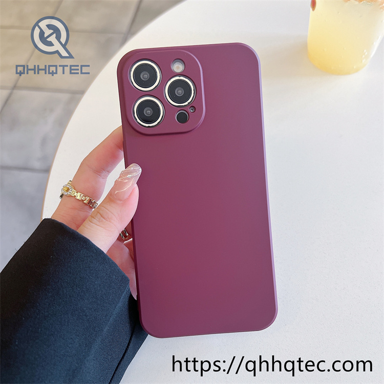 2.0tpu imitation original solid color mobile phone case