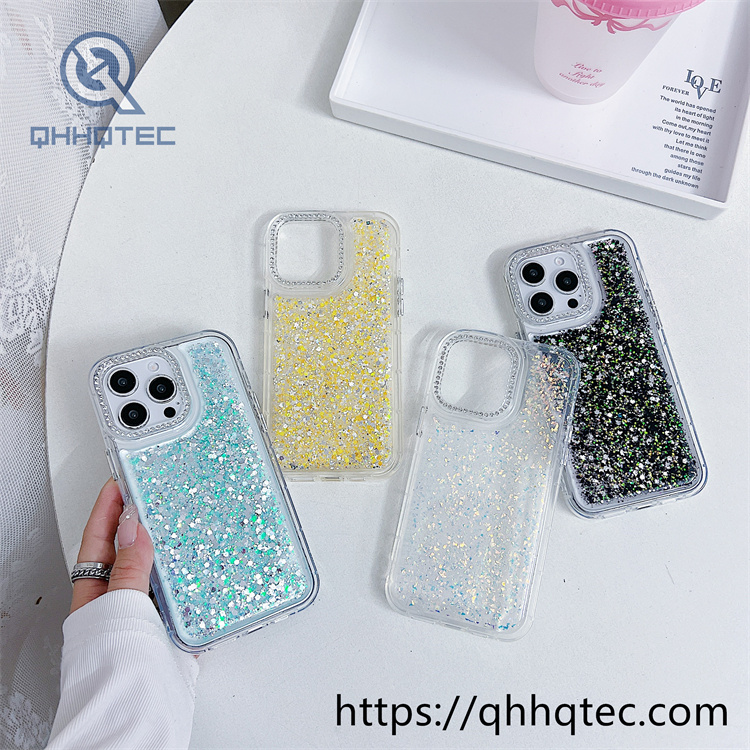 dripping full sequin glitter case diamonds (复制)