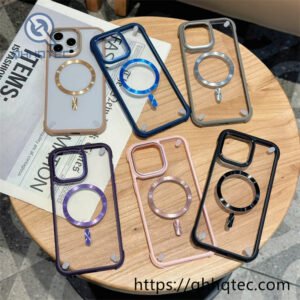 metal lens high transparent cd magsafe case