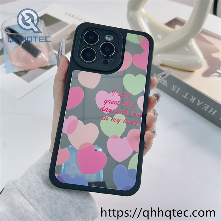 painted pattern 2 in 1 phone case