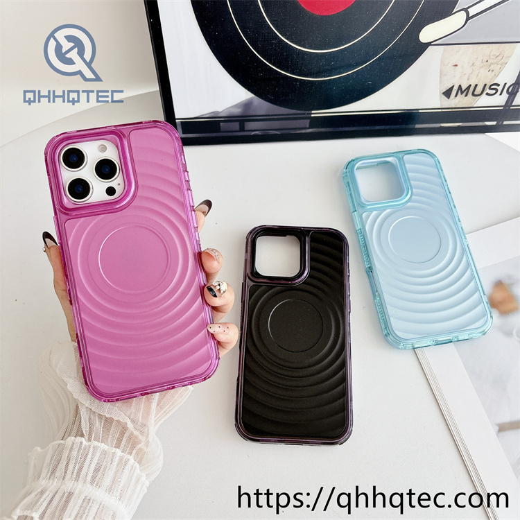 corrugated metal paint spray color pc material mobile phone case