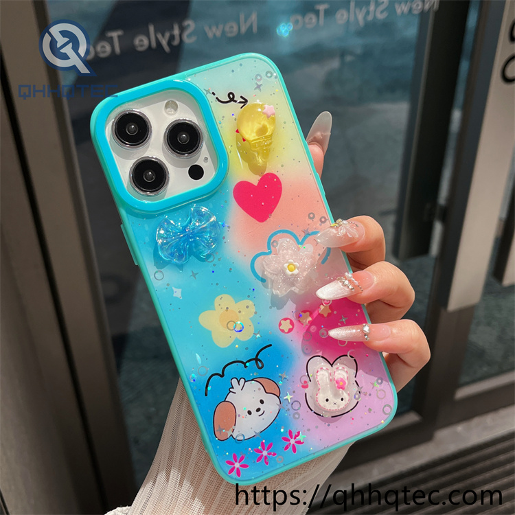 rendering color bear phone 2 in 1 case