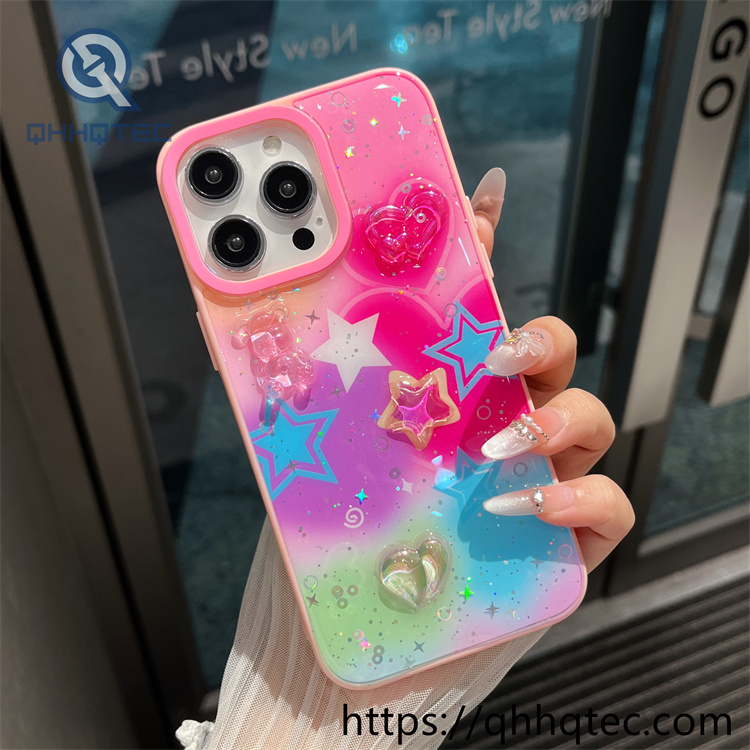 rendering color bear phone 2 in 1 case