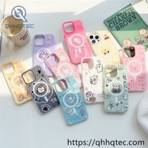 cute animal cartoon 2 in 1 magsafe case