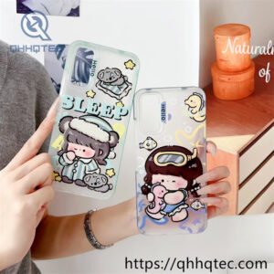colorful cartoon paintings phone case