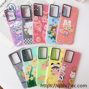 2 in 1 colorful animal paintings case