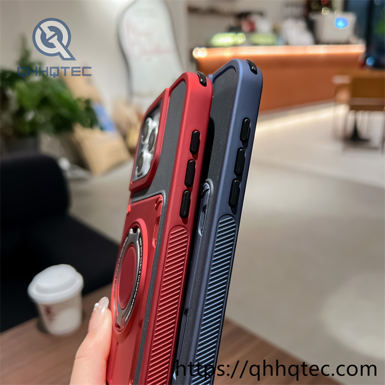 tank 360° rotating magnetic non slip mobile phone case