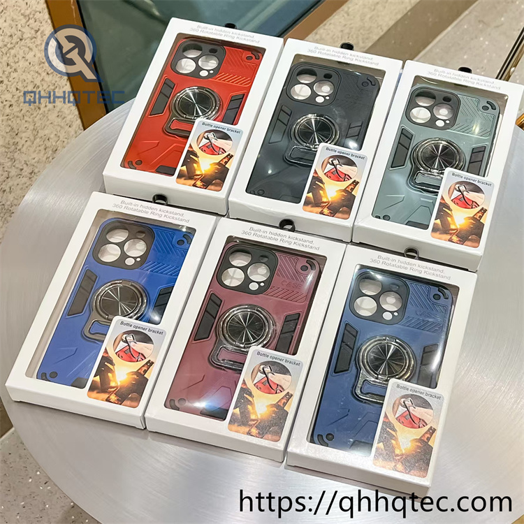 tank 360° rotating bottle opener non slip phone case