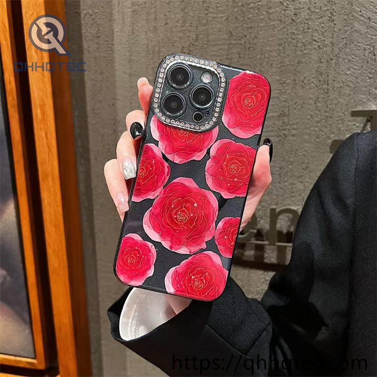 magnetic cartoon pattern aimi painted phone case