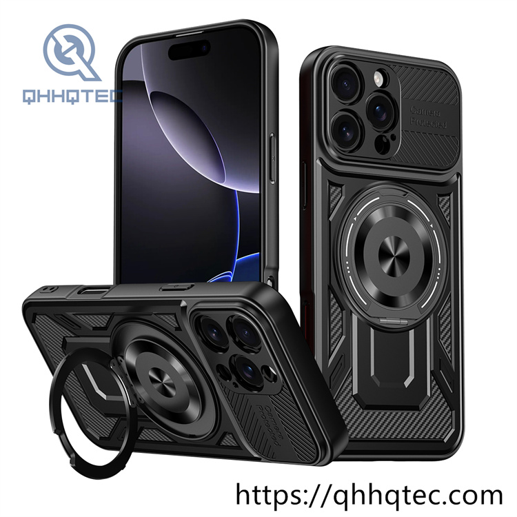 armor design round invisible bracket case