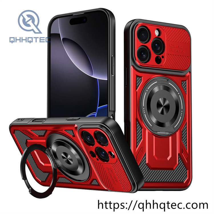 armor design round invisible bracket case