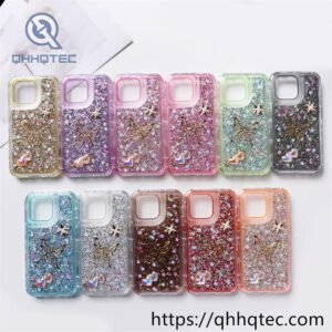 lace bow tie transparent 3 in 1 case (复制)
