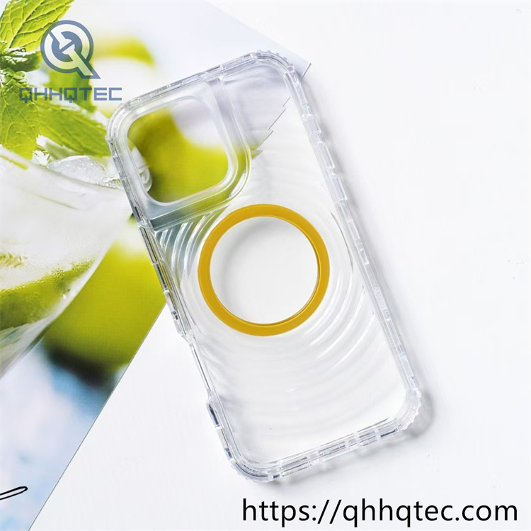 wave texture 3 in 1 case with flower support (复制)