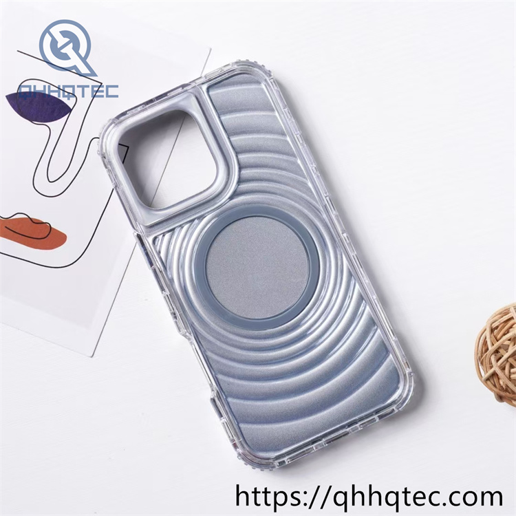 wave texture 3 in 1 case color magnetic circle (复制)