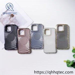 wave texture 3 in 1 case glossy style