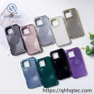 wave texture 3 in 1 case glossy style
