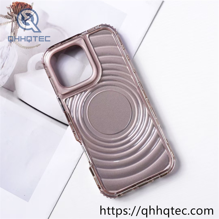 wave texture 3 in 1 case glossy style