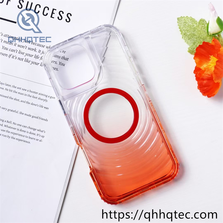 wave texture 3 in 1 gradient color pop case (复制)