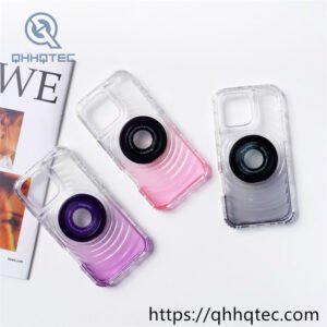 wave texture 3 in 1 transparent magsafe case (复制)
