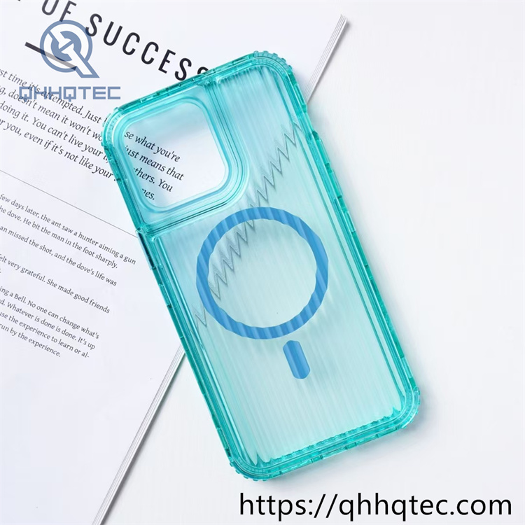 candy color vertical lines 3 in 1 magsafe case