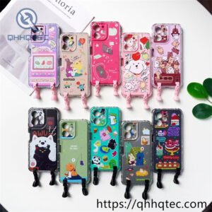 animal paintings 3 in 1 360 case with feet