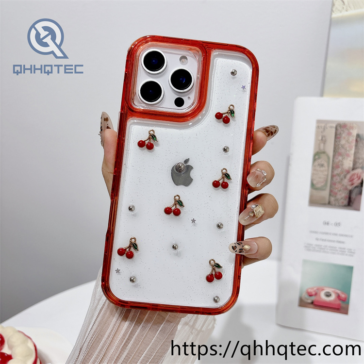 colorful frame 3 en 1 diy decoration dripping case