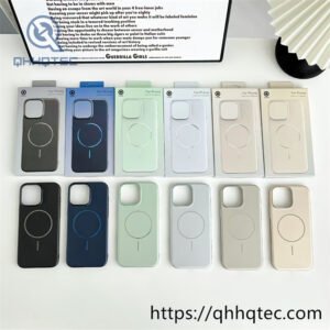 multicolor metallic paint magnetic case with package