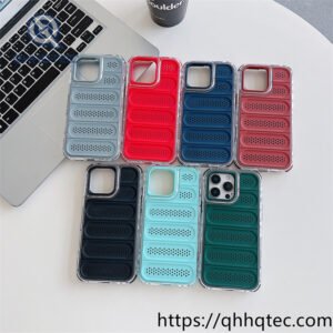 heat dissipation hollow 3 in 1 phone case