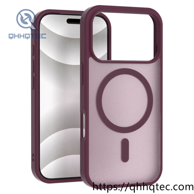 official magnetic transparent iphone 17 case