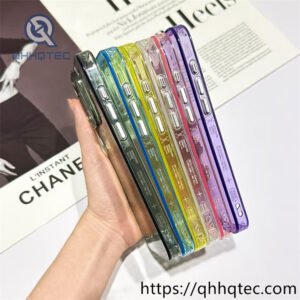 transparent new circle magnetic case