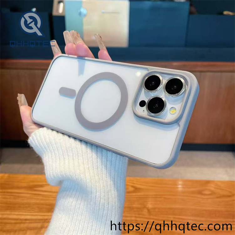 multicolor magnetic acrylic phone case