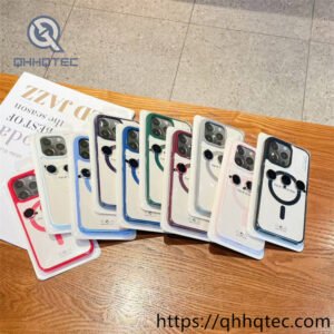 multicolor magnetic acrylic phone case
