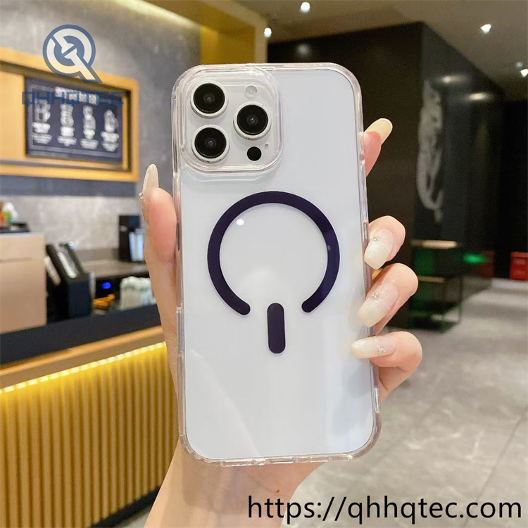 transparent acrylic magnetic clear case