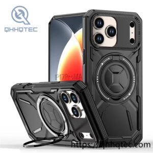 360 rotatable stand popsocked second generation golden armor case