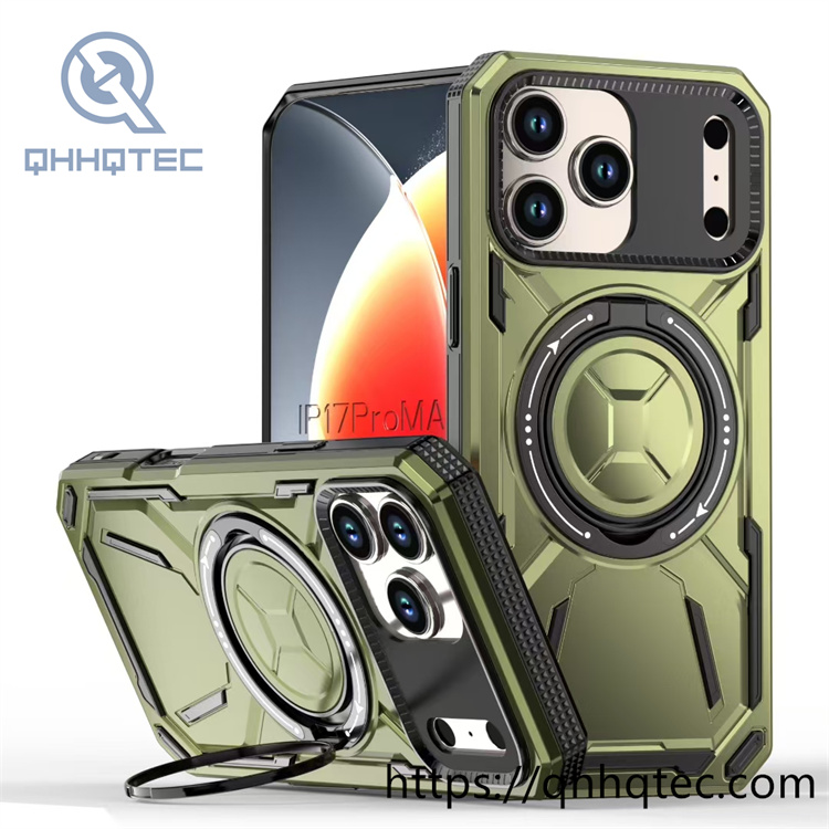 360 rotatable stand popsocked second generation golden armor case