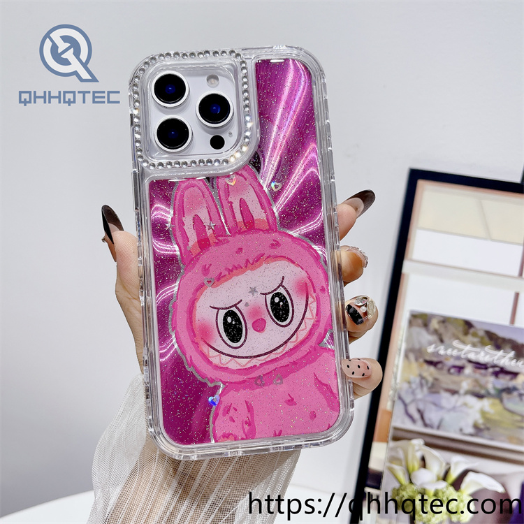 laser light 3 in 1 butterfly flowers case