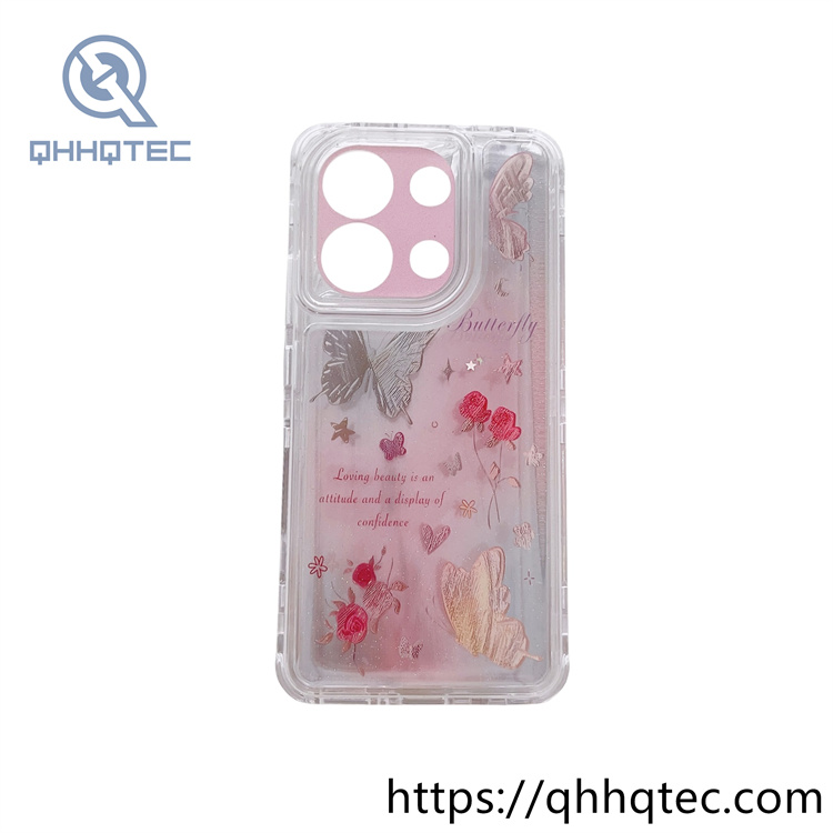 laser flim 4 in 1 butterfly phone case